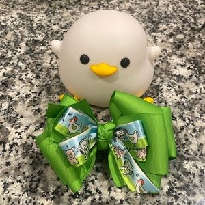 NEW HANDMADE farm animals hairbow